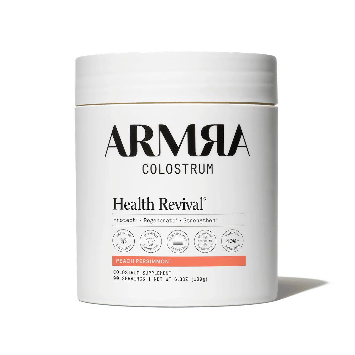 ARMRA Colostrum Powder | Gut Health & Bloating | Skin & Hair | Immunity | Keto, Gluten & Fat-Free | 120 Servings