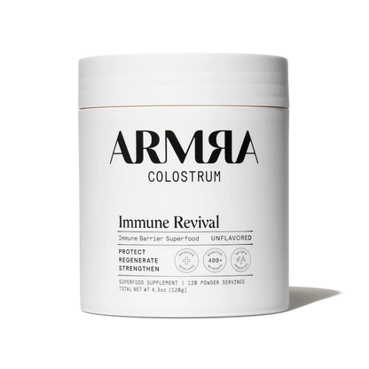 ARMRA Colostrum Powder | Gut Health & Bloating | Skin & Hair | Immunity | Keto, Gluten & Fat-Free | 120 Servings