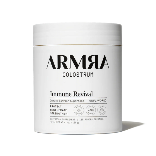 ARMRA Colostrum Powder | Gut Health & Bloating | Skin & Hair | Immunity | Keto, Gluten & Fat-Free | 120 Servings