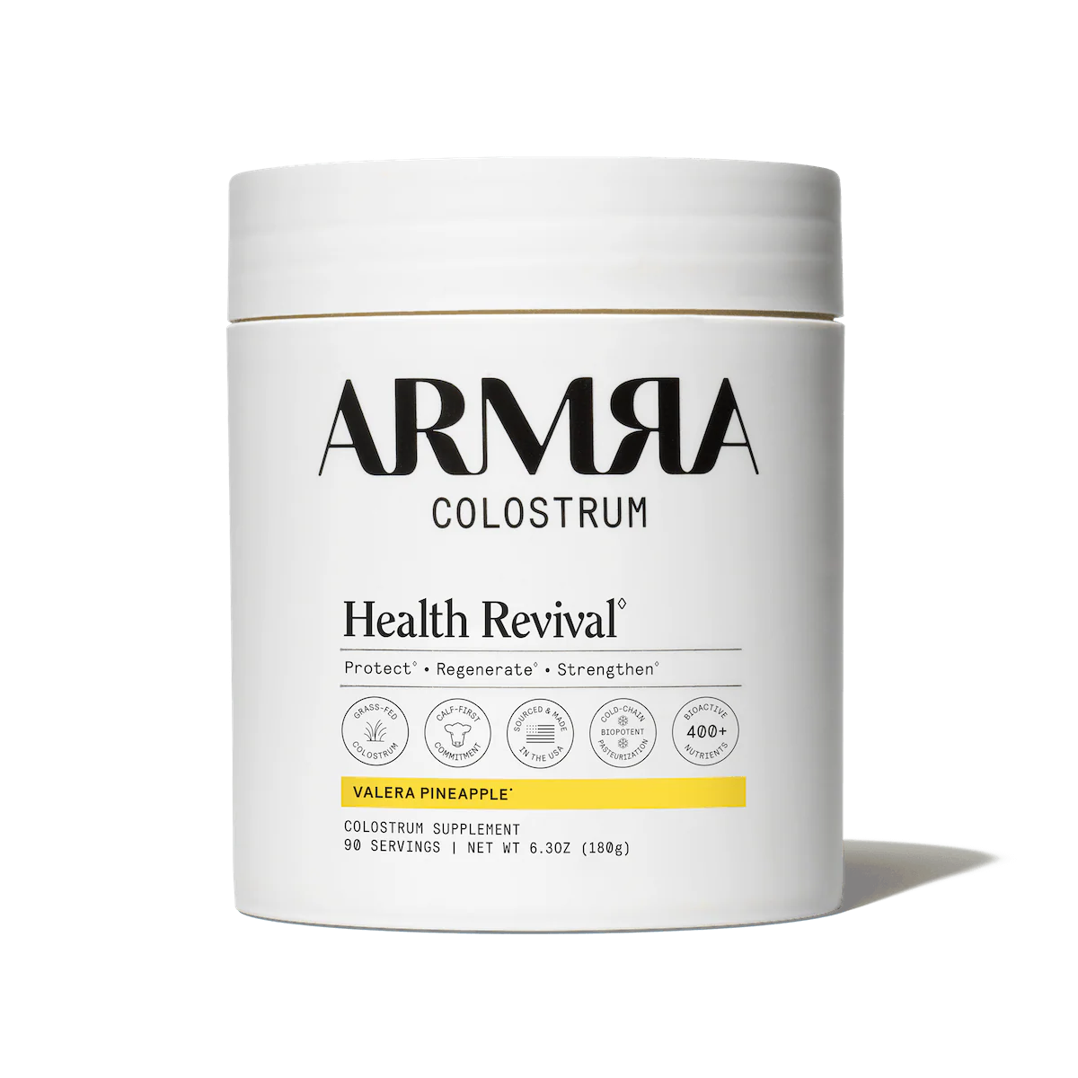 ARMRA Colostrum Powder | Gut Health & Bloating | Skin & Hair | Immunity | Keto, Gluten & Fat-Free | 120 Servings